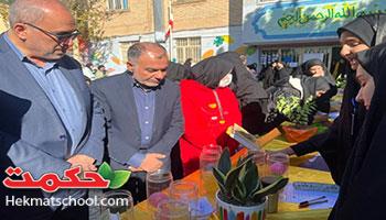 برگزاری جشنواره عربی_قرآنی دبیرستان دخترانه دوه اول
