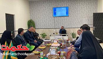 جلسه شورای مدیران حکمت با موسسه کودکان هوشمند خلاق 