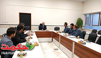 جلسه مدیرعامل مجتمع با ناظمین مدارس حکمت 