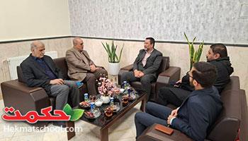 بازدید جناب آقای برادران معاونت توسعه، مدیریت و منابع آستان مقدس