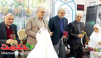 جشن عبادت دانش آموزان گل کلاس سوم 