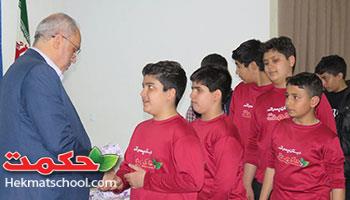 اردوی درون مدرسه ای و ضیافت افطار 