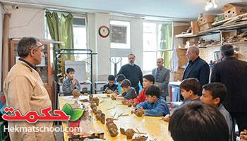 بازدید مدیران مدارس حکمت از مجتمع آموزشی معلم