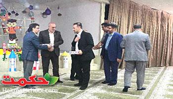 جلسه انجمن دبستان پسرانه با حضور مدیرعامل مجتمع